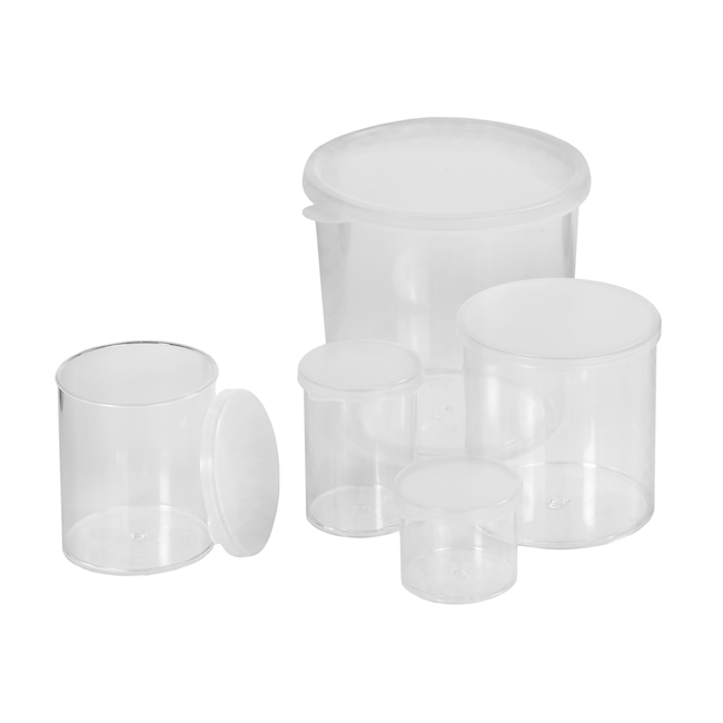 Jar with snap-on lid 30 ml, PS